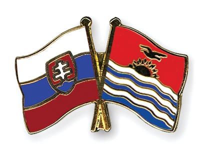 Fahnen Pins Slowakei Kiribati