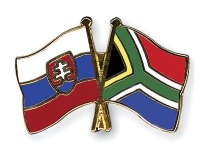 Fahnen Pins Slowakei Sdafrika