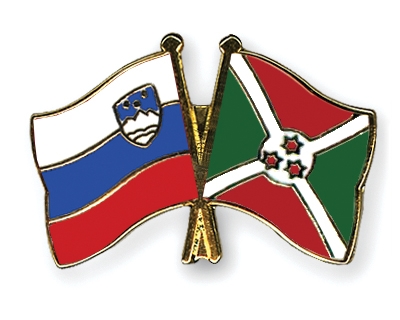 Fahnen Pins Slowenien Burundi