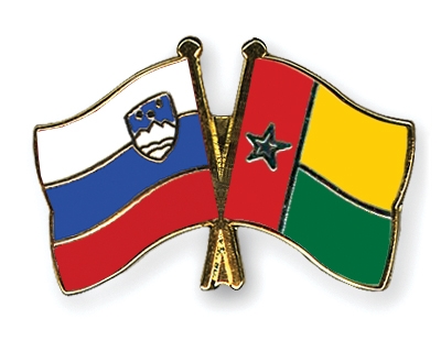 Fahnen Pins Slowenien Guinea-Bissau