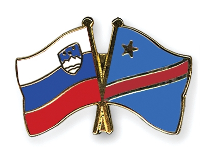 Fahnen Pins Slowenien Kongo-Demokratische-Republik