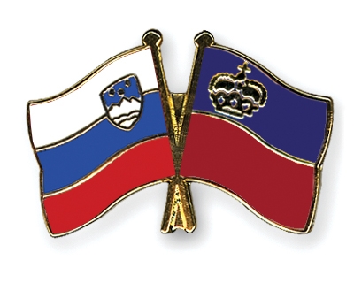 Fahnen Pins Slowenien Liechtenstein