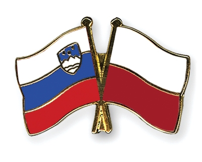 Fahnen Pins Slowenien Polen