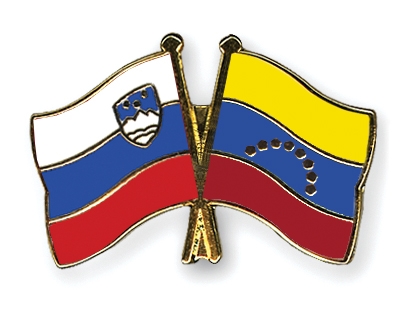 Fahnen Pins Slowenien Venezuela