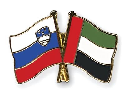Fahnen Pins Slowenien Ver-Arab-Emirate