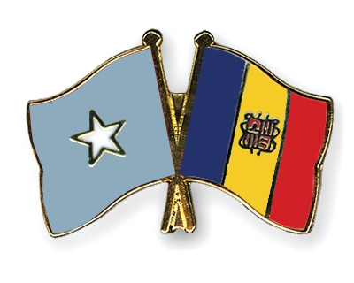 Fahnen Pins Somalia Andorra