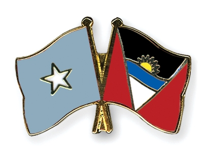Fahnen Pins Somalia Antigua-und-Barbuda