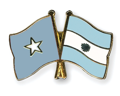 Fahnen Pins Somalia Argentinien