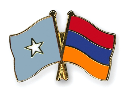 Fahnen Pins Somalia Armenien