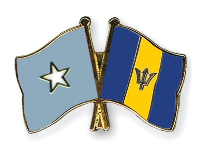Fahnen Pins Somalia Barbados