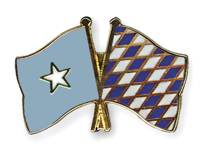 Fahnen Pins Somalia Bayern