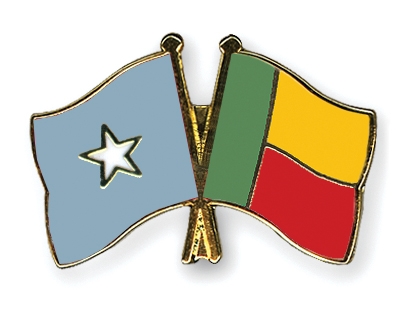 Fahnen Pins Somalia Benin
