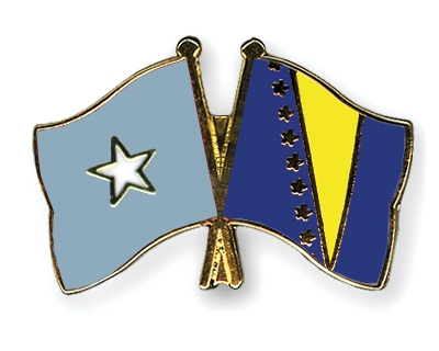 Fahnen Pins Somalia Bosnien-und-Herzegowina