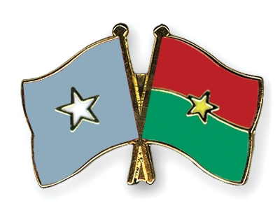 Fahnen Pins Somalia Burkina-Faso