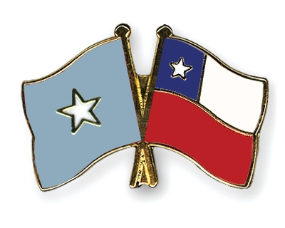 Fahnen Pins Somalia Chile