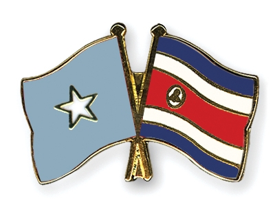 Fahnen Pins Somalia Costa-Rica