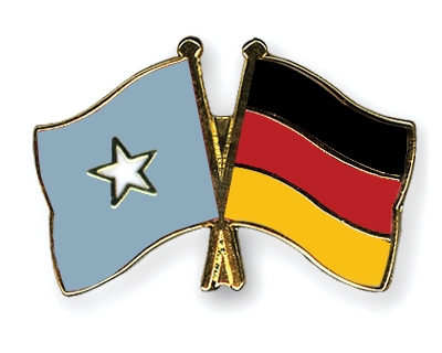 Fahnen Pins Somalia Deutschland