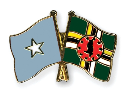 Fahnen Pins Somalia Dominica