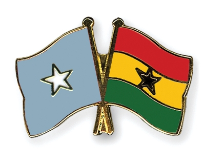 Fahnen Pins Somalia Ghana
