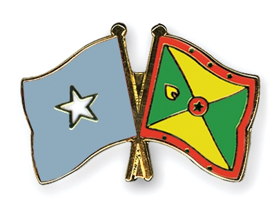 Fahnen Pins Somalia Grenada