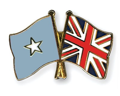 Fahnen Pins Somalia Grossbritannien