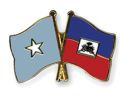 Fahnen Pins Somalia Haiti