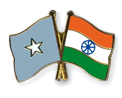 Fahnen Pins Somalia Indien