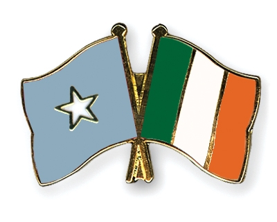 Fahnen Pins Somalia Irland