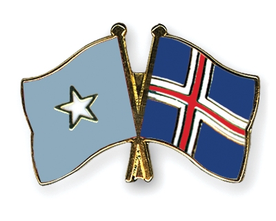 Fahnen Pins Somalia Island