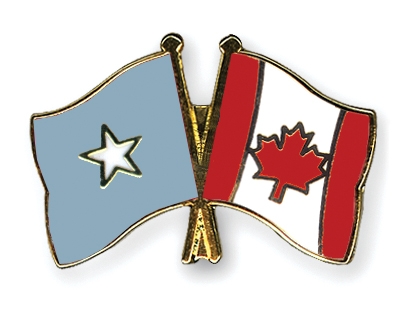 Fahnen Pins Somalia Kanada