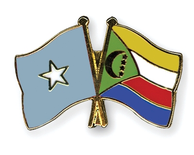 Fahnen Pins Somalia Komoren
