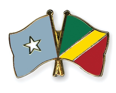 Fahnen Pins Somalia Kongo-Republik