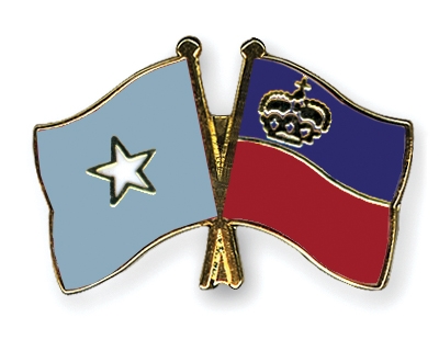 Fahnen Pins Somalia Liechtenstein