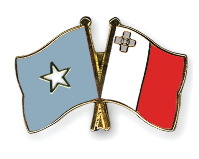 Fahnen Pins Somalia Malta