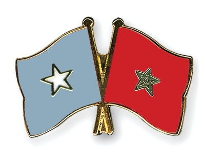 Fahnen Pins Somalia Marokko