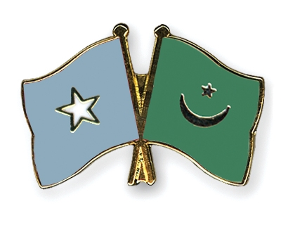 Fahnen Pins Somalia Mauretanien