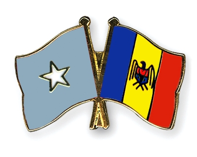 Fahnen Pins Somalia Moldau