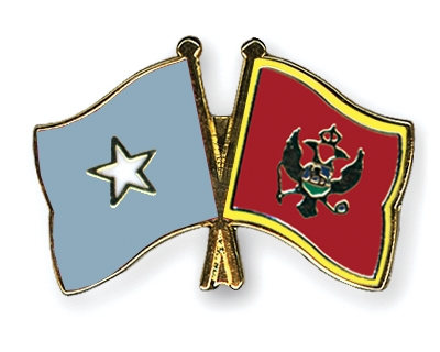 Fahnen Pins Somalia Montenegro