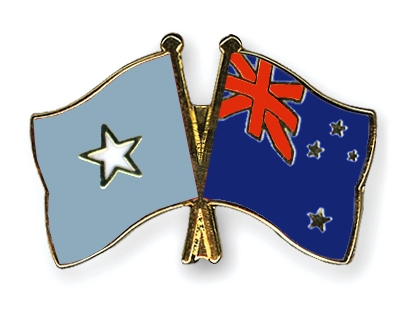 Fahnen Pins Somalia Neuseeland