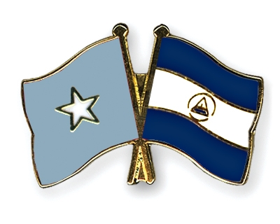 Fahnen Pins Somalia Nicaragua