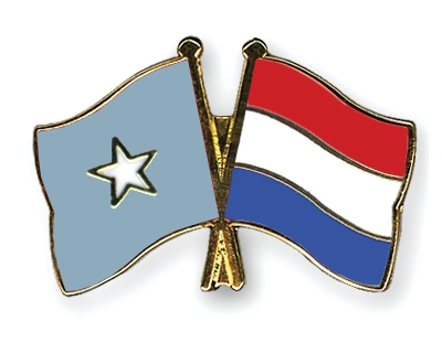Fahnen Pins Somalia Niederlande