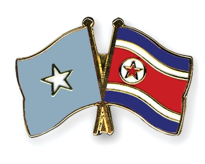Fahnen Pins Somalia Nordkorea