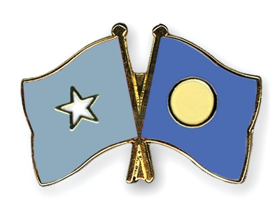 Fahnen Pins Somalia Palau