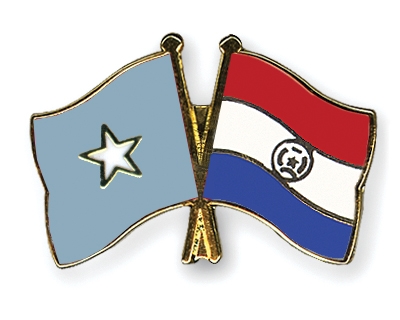 Fahnen Pins Somalia Paraguay