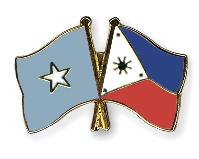 Fahnen Pins Somalia Philippinen