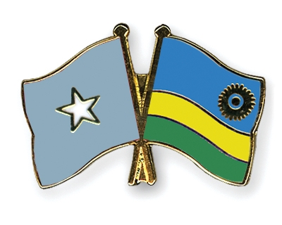Fahnen Pins Somalia Ruanda