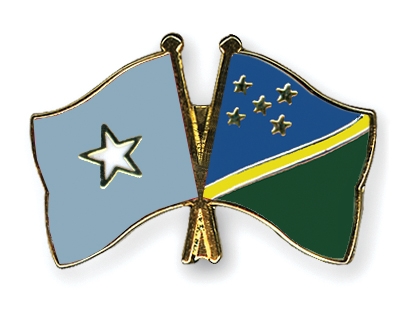 Fahnen Pins Somalia Salomonen
