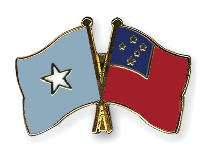 Fahnen Pins Somalia Samoa