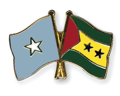 Fahnen Pins Somalia Sao-Tome-und-Principe