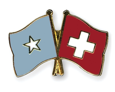 Fahnen Pins Somalia Schweiz